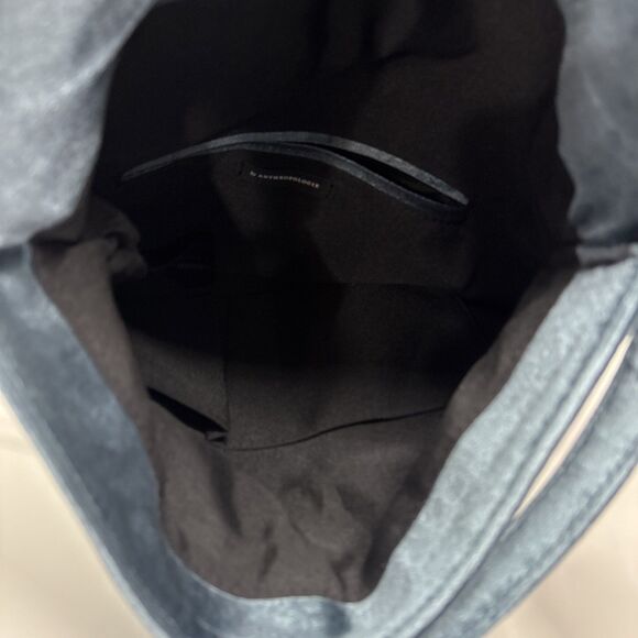 Anthropologie Blue Velvet Corded Shoulder & Crossbody Clutch Bag New Without Tag - Picture 14 of 16